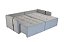 SOFA RETR SF.5890 MARAGOGI/10 LINHO CINZA 307/B - LUXURY - Imagem 4
