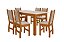 MESA BELLAGIO 150 C/6 CAD CLARA FR/OFF - POLIMAM - Imagem 1