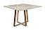 MESA DALLAS C/ INT. OFF 160X80 CINAMOMO/OFF - MINASPLAC - Imagem 1