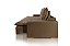 SOFA RETR LORETO 230CM VEL MARROM/524 - JC ESTOF - Imagem 4