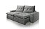 SOFA RETR LORETO 230CM VEL CINZA/526 - JC ESTOF - Imagem 3