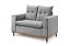 SOFA 2 LUG BALI LINHO CINZA/566 - JC ESTOF - Imagem 1