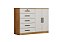 COMODA CQ.1320 SPACE 5GAV 2PTS CUMARU/FENDI FOSCO 25 - NH - Imagem 1
