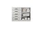 COMODA CQ.1320 SPACE 5GAV 2PTS BR NEVE - NH - Imagem 2