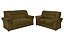 SOFA CJ 3X2 LUG CAETE/2084 VEL MARROM/D 2078 - LUFER - Imagem 1