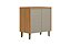 COZ ALLURE BALCAO 80 JEQUI/GRIS - LINEA BRASIL - Imagem 1