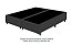 BOX/BASE BIP *193X25 SUEDE CINZA - UNIFLEX - Imagem 1