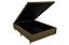 BOX BAU SIMPLES 30CM QUEEN MARROM - ALTO NIVEL - Imagem 1