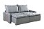 SOFA RETR S/CX ORFEU 220CM LINHO CINZA/B02 - NOBLY - Imagem 2