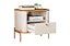 MESA CABECEIRA TUCUPI OFF/NAT/BRONZE - JB - Imagem 2