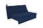 SOFA CAMA SF.5140 MALU (S/ BRC) TEC 433 AZUL/07 - MATRIX - Imagem 1