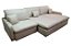 SOFA RETR S/CX LUMINI 290 LIN BEGE/08 - INNOVE - Imagem 3