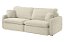 SOFA RETR S/CX LUMINI 290 LIN BEGE/08 - INNOVE - Imagem 1