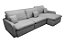 SOFA RETR S/CX LUMINI 290 LIN CINZA/05 - INNOVE - Imagem 2