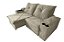 SOFA RETR STANLEY C/COOLER 215 BEGE - ESTOFAMART - Imagem 4
