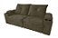 SOFA RETR STANLEY C/COOLER 210 MARROM - ESTOFAMART - Imagem 1