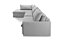 SOFA RETR CHAISE S/CX BLUMENAU MONTIJO/PRATA/023 - FERONI - Imagem 5