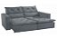 SOFA RETR IRON 180 BRC LISO VEL CINZA TEC 3040/09 - INNOVE - Imagem 1