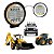 FAROL DE MILHA COM DRL 7D 38 LEDs 114W OFF ROAD LT1012 - Imagem 1