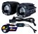 KIT FAROL U7 PLUS DUAL COLOR 6500/3000K 12-30V 28W 4000LM - Imagem 2