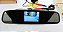 Espelho Retrovisor Com Tela Lcd 4,3¨ Para Camera De Ré Dvd - Imagem 4