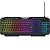 Teclado Gamer Multimidia Fortrek Shortcut Preto - Imagem 1