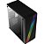 Gabinete Gamer Aerocool Streak Preto RGB Lateral Acrílico - Imagem 3