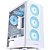 Gabinete Gamer Fortrek Cruiser Mid Tower RGB Branco - Imagem 1