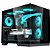 Gabinete Gamer Fortrek Clarity Max Preto - Imagem 1