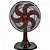 Ventilador de Mesa Ventisol Turbo 6 30cm Vermelho 220v - Imagem 1