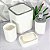 Kit Banheiro Lavabo com 4 Peças, Elegante, Moderno, Resistente e Sofisticado - Imagem 4