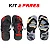 Kit 2 Chinelos Masculino Havaianas Variados - Imagem 2
