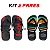 Kit 2 Chinelos Masculino Havaianas Variados - Imagem 3