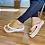 Chinelo Feminino Trançado Nuvem Casual - Imagem 4