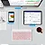 Kit de Teclado e Mouse Sem Fio Bluetooth Universal Para Laptop, IPad e Celular - Imagem 4