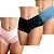 Kit 3 Calcinhas de Renda Box Shortinho Cueca Boxer - Imagem 1