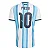 Camisa ARGENTINA Copa 2026 Masculina – Branca - Imagem 2