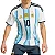 Camisa ARGENTINA Copa 2026 Masculina – Branca - Imagem 4