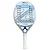 Raquete de Beach Tennis New Light Leo Branco Zeiq – 3K - Imagem 1