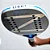 Raquete de Beach Tennis New Light Leo Branco Zeiq – 3K - Imagem 4