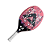 Raquete Beach Tennis Ama Sport Athena Pink Carbono 3K - Imagem 1