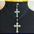 Gargantilhas vintage crucifixo - Imagem 1