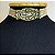 Gargantilha vintage ornamento dourado - Imagem 1