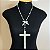 Rosário vintage crucifixo com renda - Imagem 1