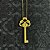 Colar vintage chave dourada - Imagem 2