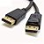 Cabo DisplayPort 1,2m Alta Velocidade para Monitor - Imagem 1