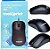 Mouse OfficeEasy com Fio USB 1200 DPI Preto - Imagem 3