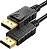 Cabo DisplayPort 4K Shinka Alta Definição para Monitor - Imagem 1
