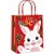 Sacola Decorada Pascoa Felicita VERM P 21,5X15X8CM PCT.C/10 - Imagem 2