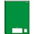 Caderno Brochurao sem Pauta STIFF 96 Folhas Verde CD. PCT.C/05 - Imagem 2